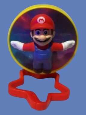 McDonald’s 2026 Super Mario Galaxy Movie Happy Meal Toy #01 Mario – New in Box